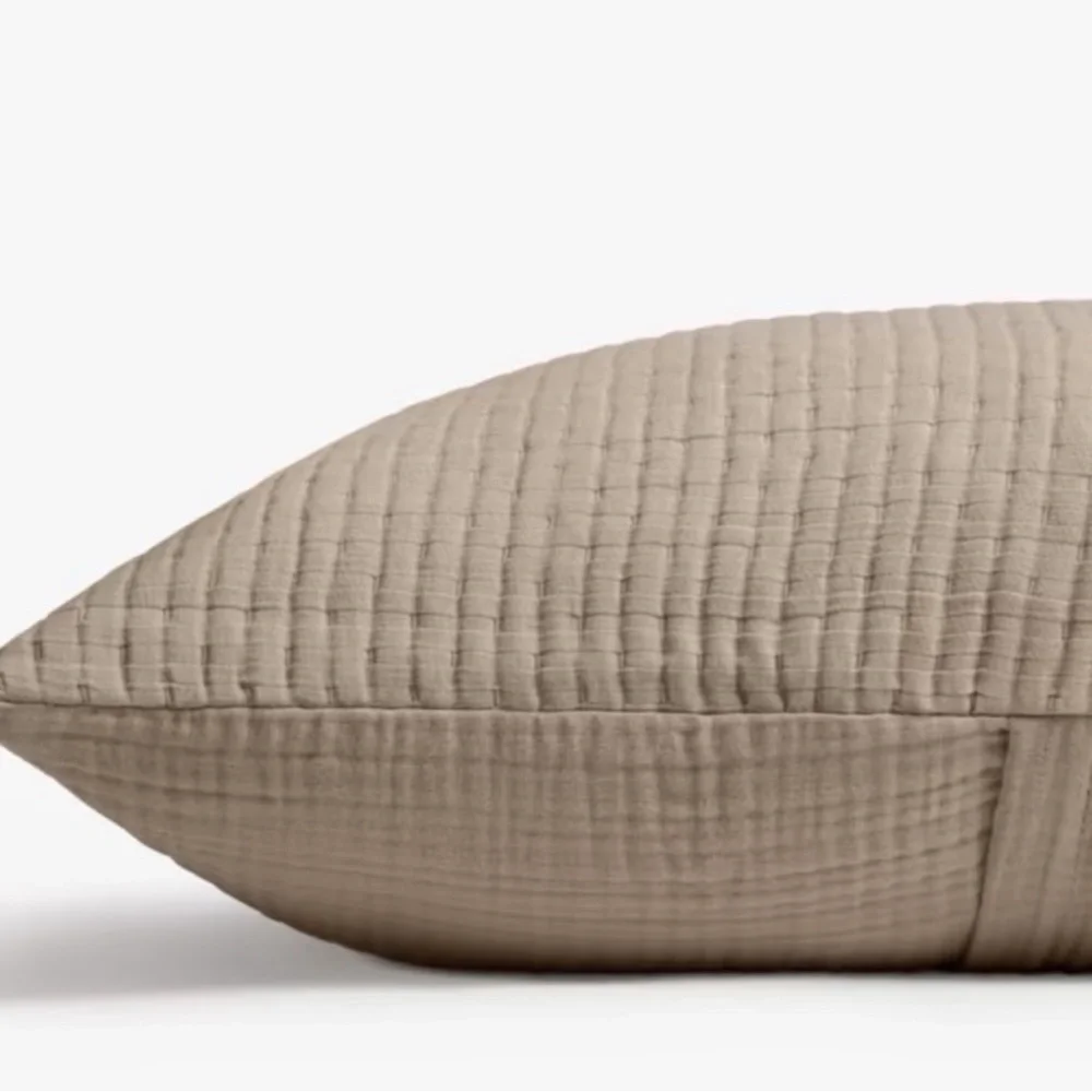 PARACHUTE HOME Euro Sham Set of 2 in Bisque